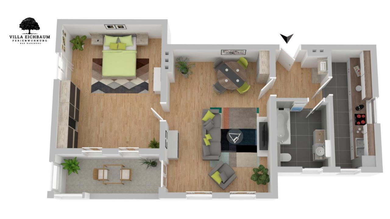Ferienwohnung: Villa Eichbaum Bad Harzburg Dış mekan fotoğraf